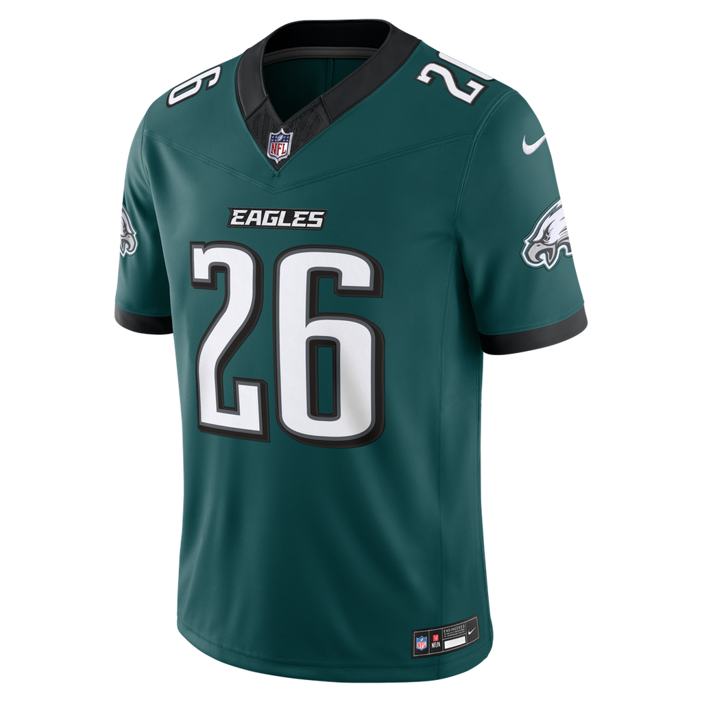 Philadelphia Eagles Saquon Barkley Black Alternate Vapor F.U.S.E. Stitched Limited Jersey