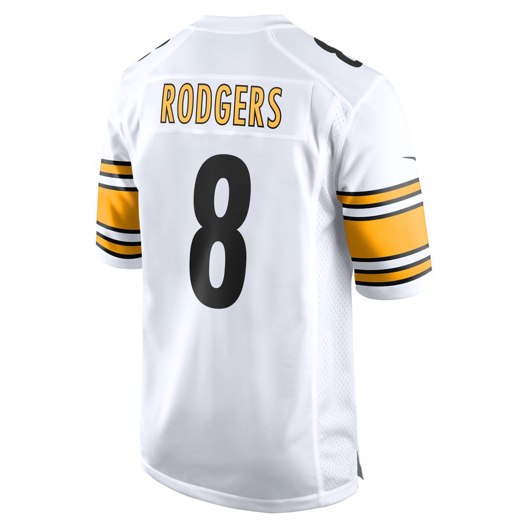 Pittsburgh Steelers Aaron Rodgers Gold Alternate 1933 Throwback Game Jersey