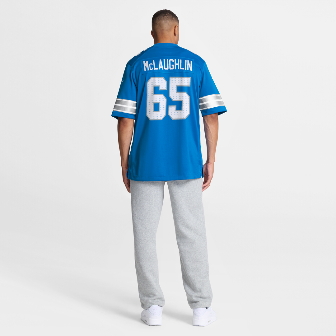 Detroit Lions Seth McLaughlin Blue Team Game Jersey