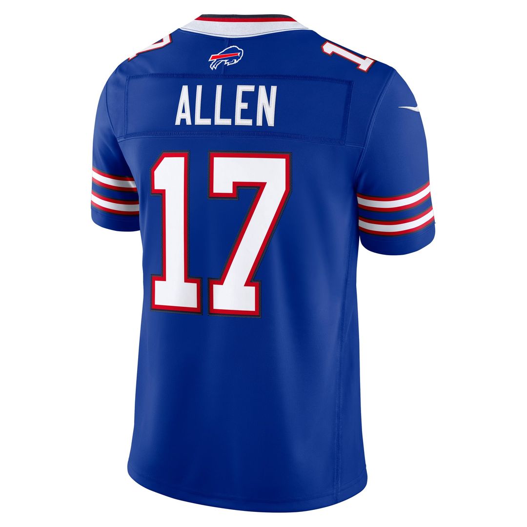 Buffalo Bills Josh Allen Gray Nickel City Vapor F.U.S.E. Stitched Limited Jersey
