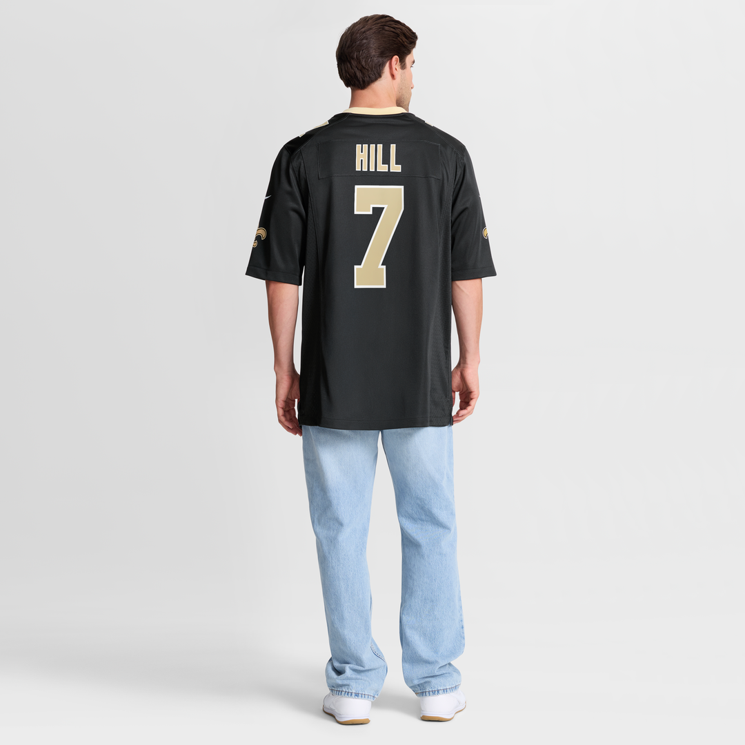 New Orleans Saints Taysom Hill Gold Gameday Golds Alternate Game Player Jersey