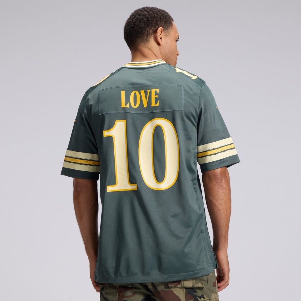 Green Bay Packers Jordan Love Green 2026 Rivalries Collection Game Jersey