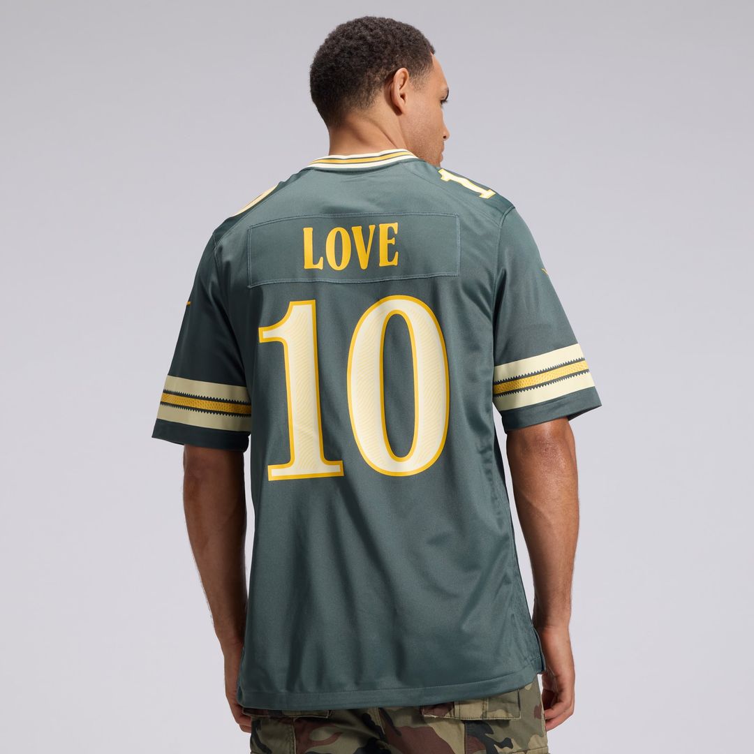 Green Bay Packers Jordan Love Green 2026 Rivalries Collection Game Jersey