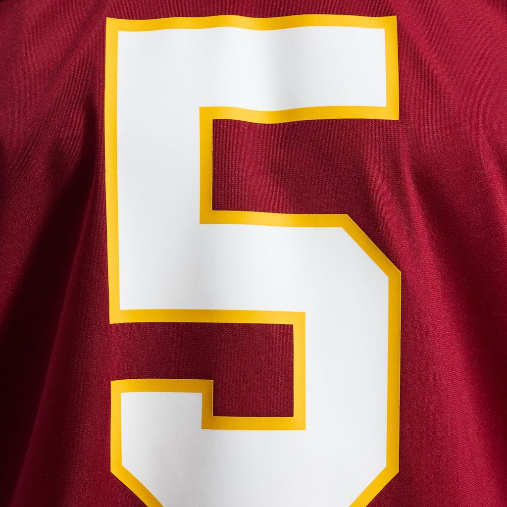 Washington Commanders Jayden Daniels White Game Super Bowl Era Jersey