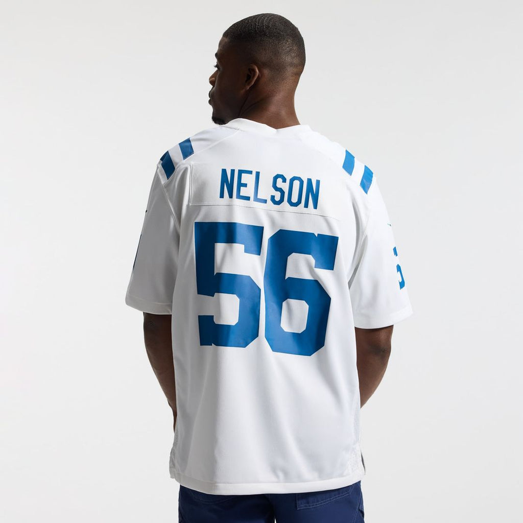 Indianapolis Colts Quenton Nelson White Game Player Jersey