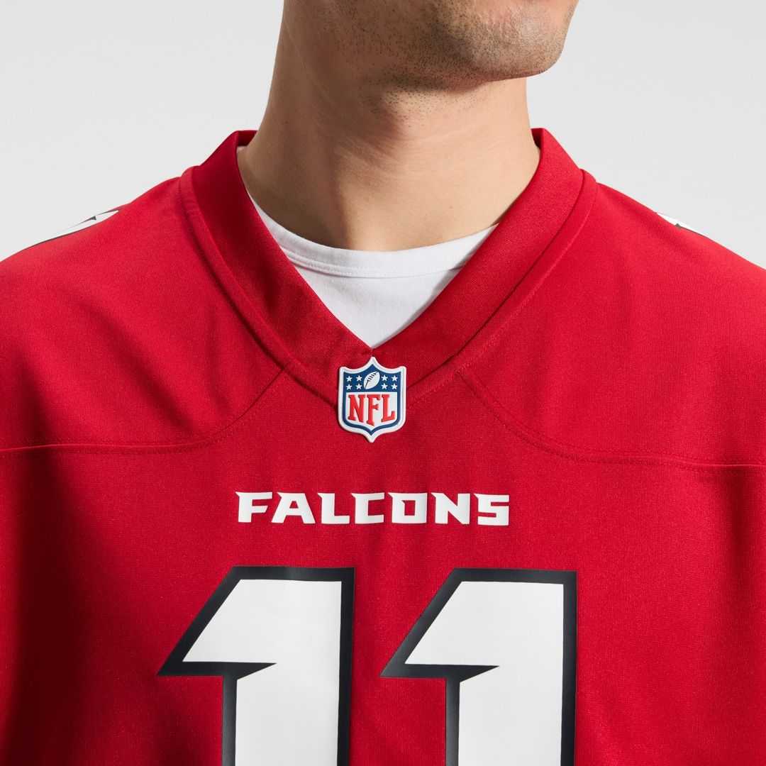 Atlanta Falcons Jalon Walker White Game Jersey