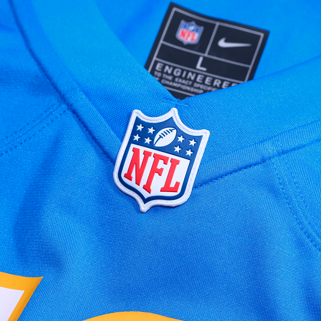 Los Angeles Chargers Trey Lance Powder Blue Team Game Jersey