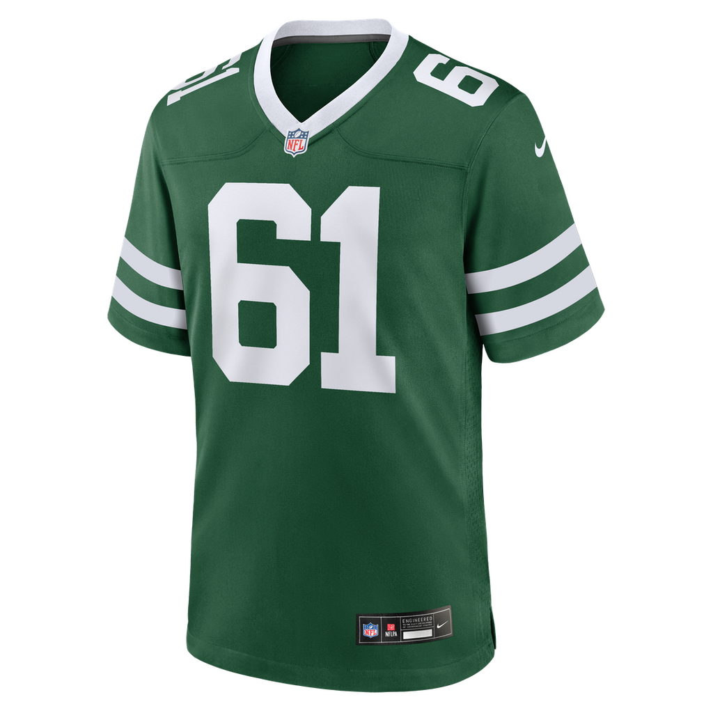 New York Jets Max Mitchell Legacy Green Team Game Jersey