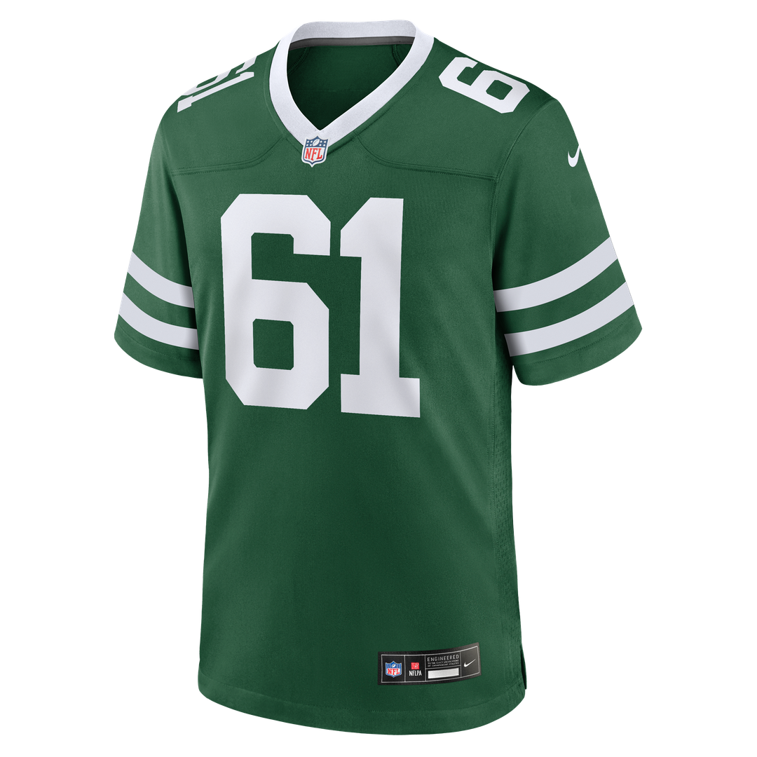 New York Jets Max Mitchell Legacy Green Team Game Jersey