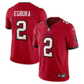 Tampa Bay Buccaneers Emeka Egbuka Red Vapor Untouchable Stitched Limited Jersey
