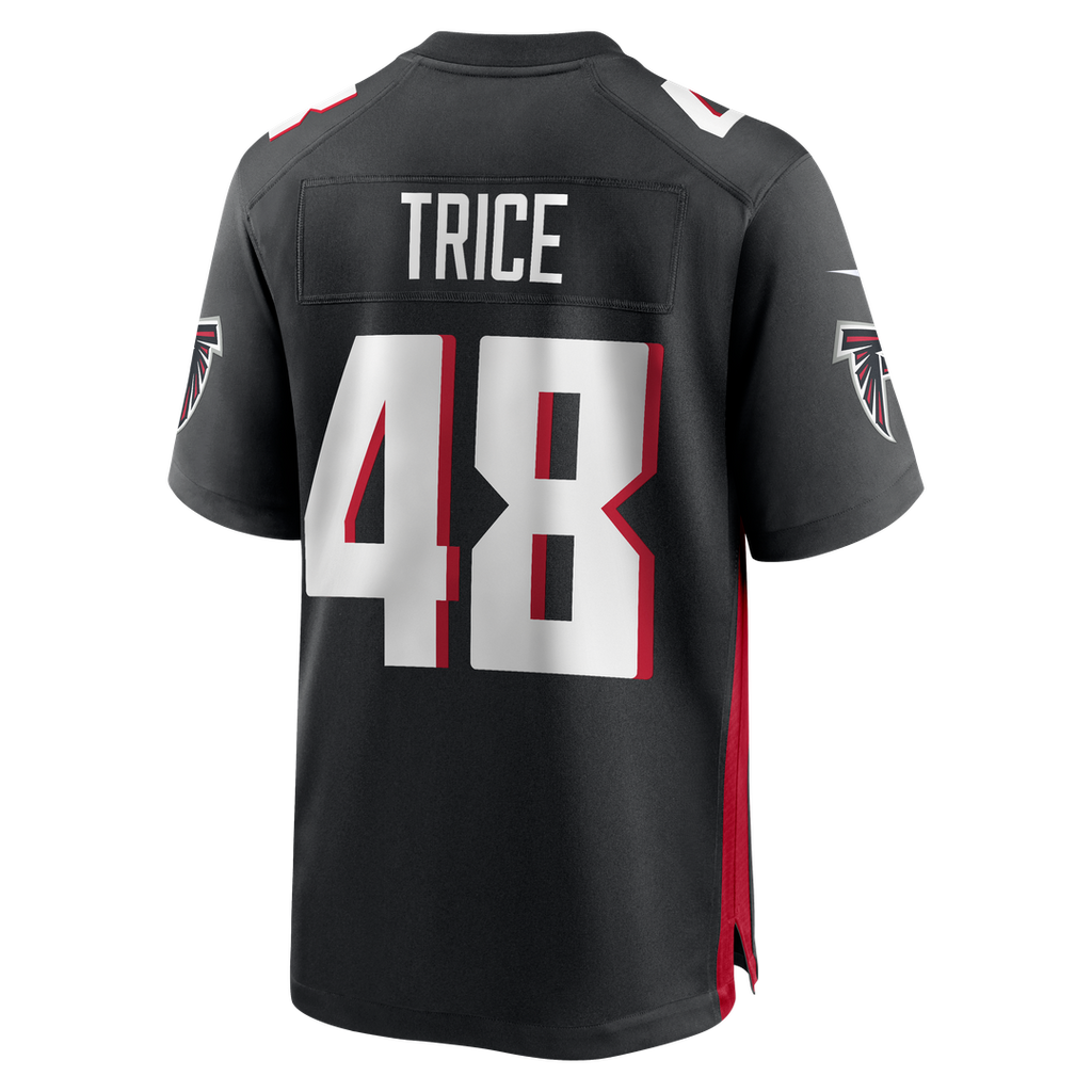 Atlanta Falcons Bralen Trice Black Team Game Jersey