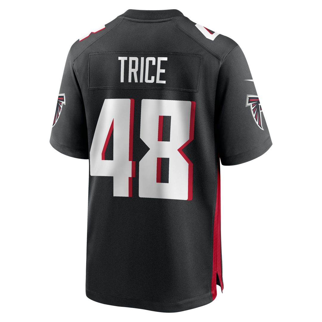 Atlanta Falcons Bralen Trice Black Team Game Jersey