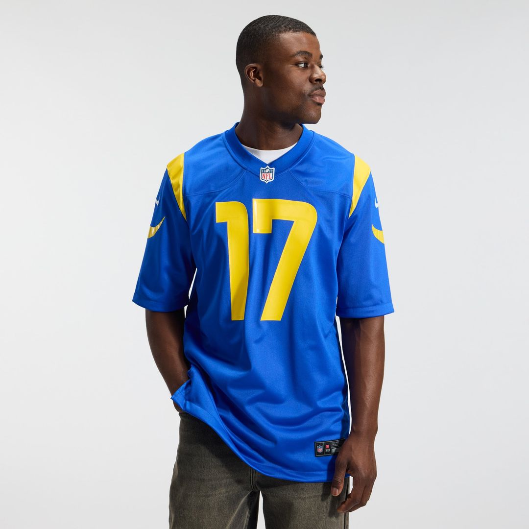 Los Angeles Rams Davante Adams Royal Team Game Player Jersey