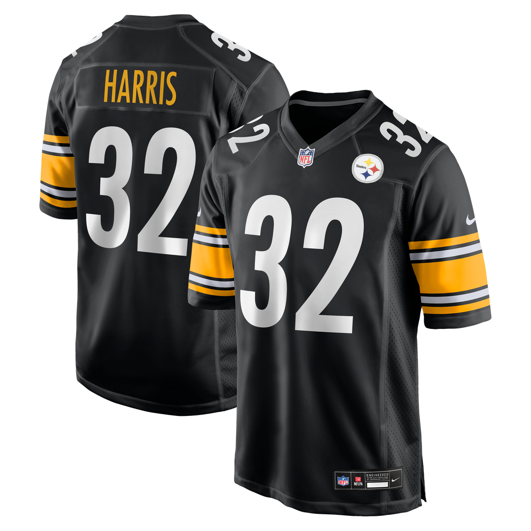 Pittsburgh Steelers Franco Harris Black Game Retired Player Jersey