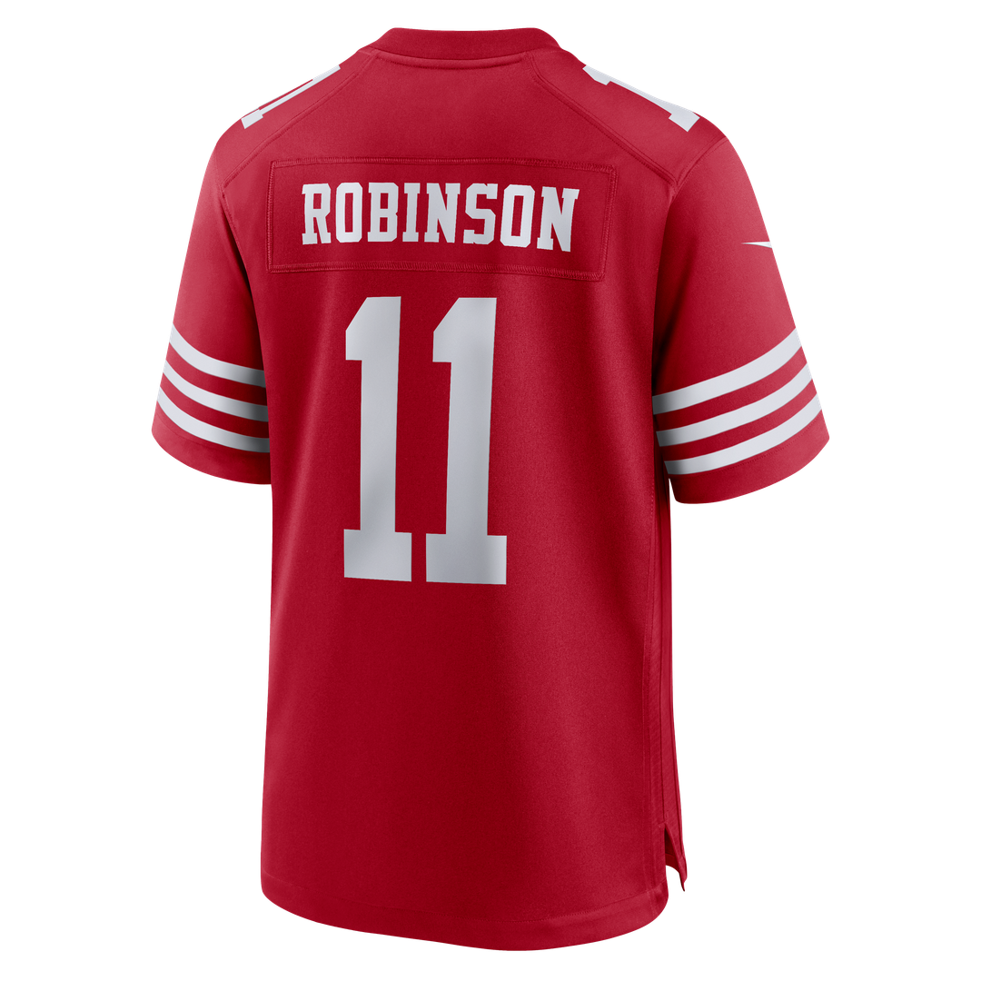 San Francisco 49ers Demarcus Robinson Scarlet Team Game Jersey
