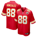 Kansas City Chiefs Tony Gonzalez Red Game Retired Player Jersey