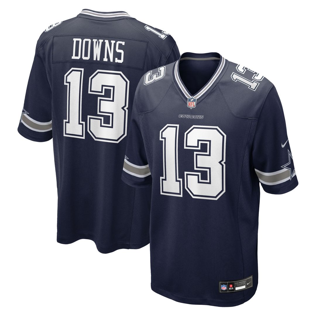 Dallas Cowboys Caleb Downs White Game Jersey