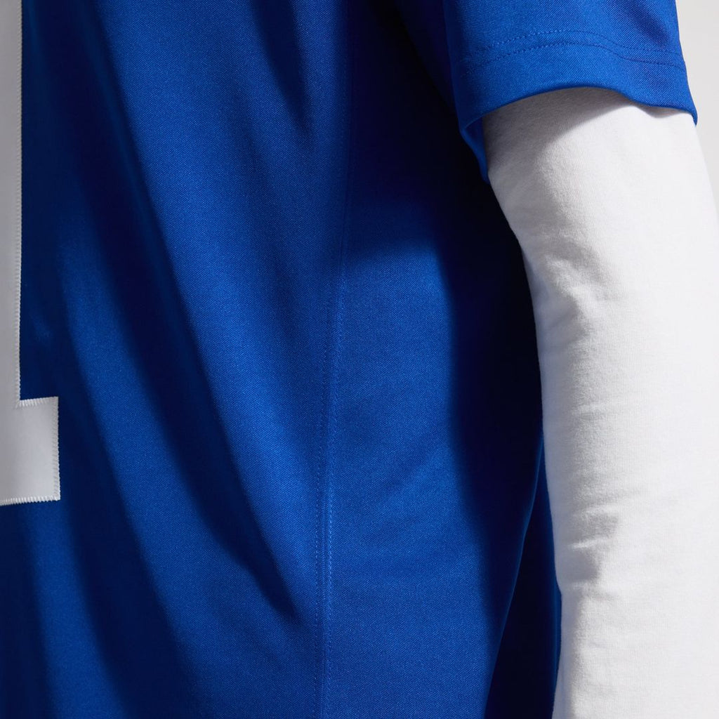 New York Giants Malik Nabers Royal Team Vapor F.U.S.E. Stitched Limited Jersey