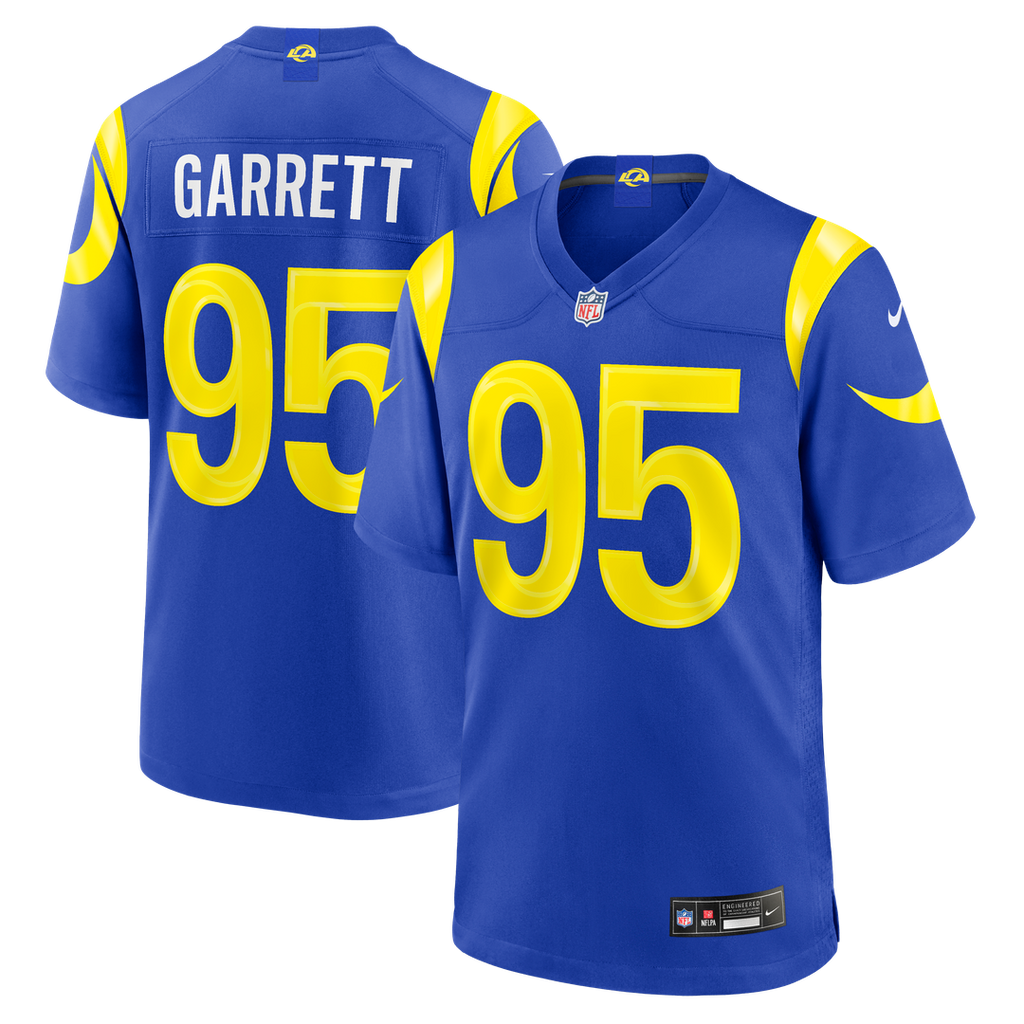 Los Angeles Rams Myles Garrett Royal Men's Game Jersey