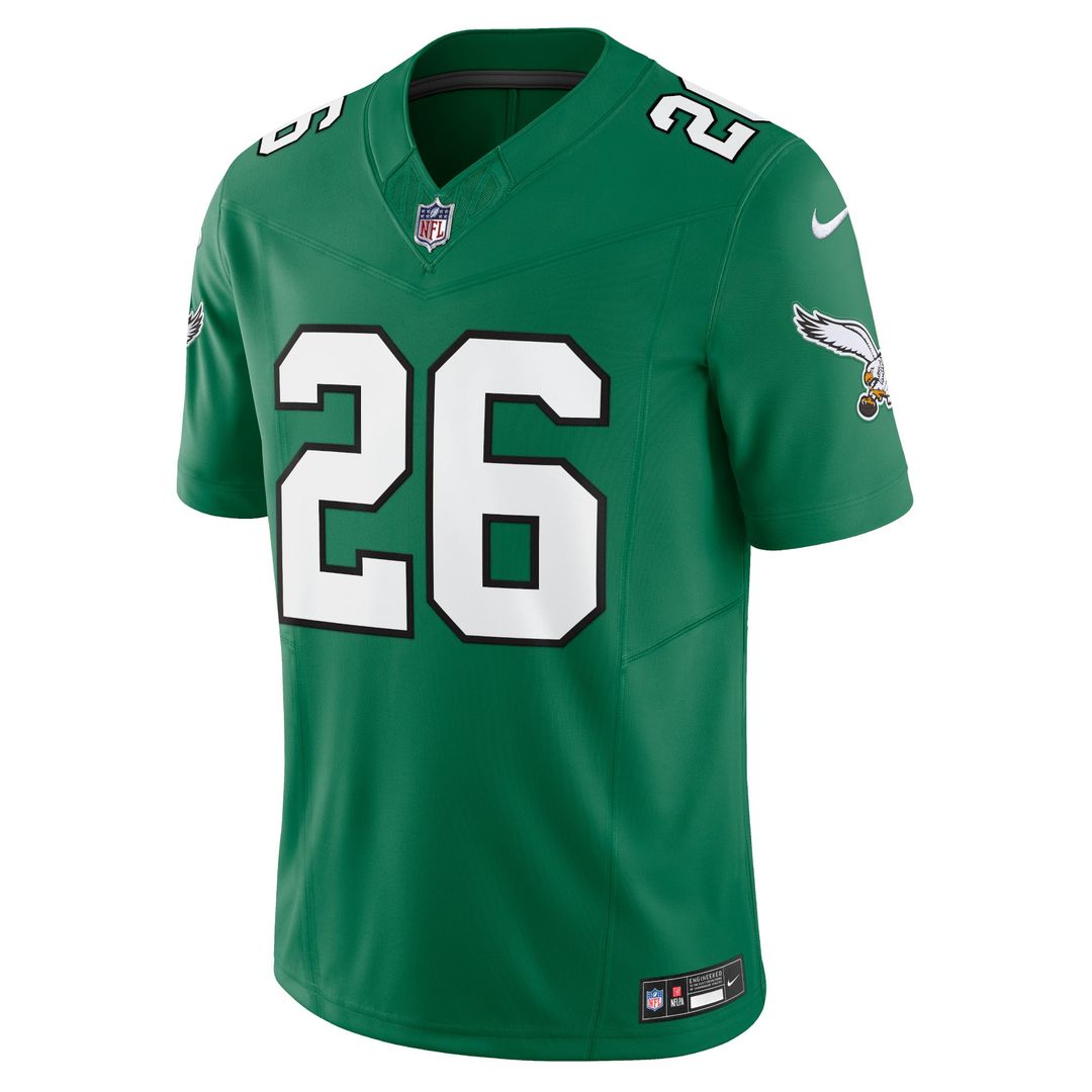 Philadelphia Eagles Saquon Barkley Black Vapor F.U.S.E. Limited Jersey