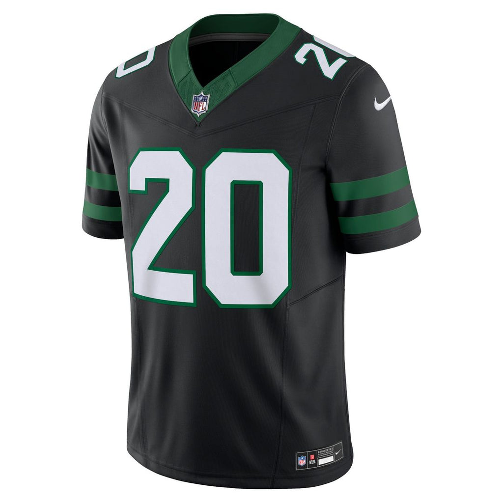 New York Jets Breece Hall Legacy White Vapor F.U.S.E. Limited Jersey