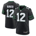 New York Jets Joe Namath Legacy Black Alternate Retired Player Game Jersey