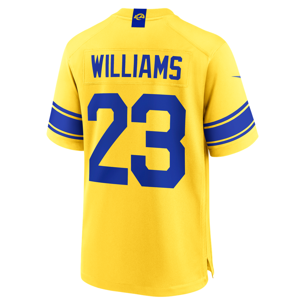 Los Angeles Rams Kyren Williams Royal Team Game Player Jersey