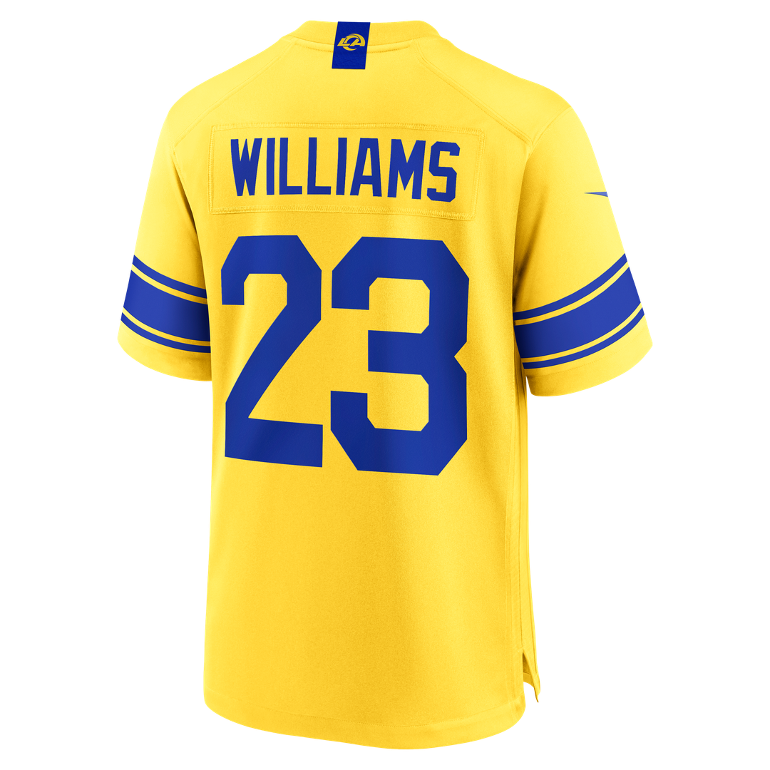 Los Angeles Rams Kyren Williams Classic Sol Game Jersey