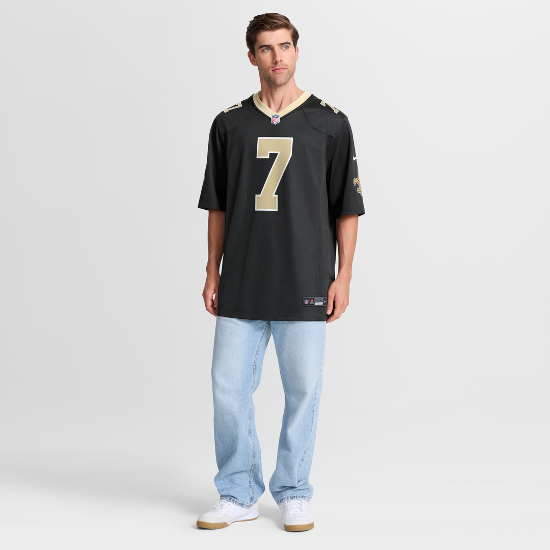 New Orleans Saints Taysom Hill Gold Gameday Golds Alternate Game Player Jersey