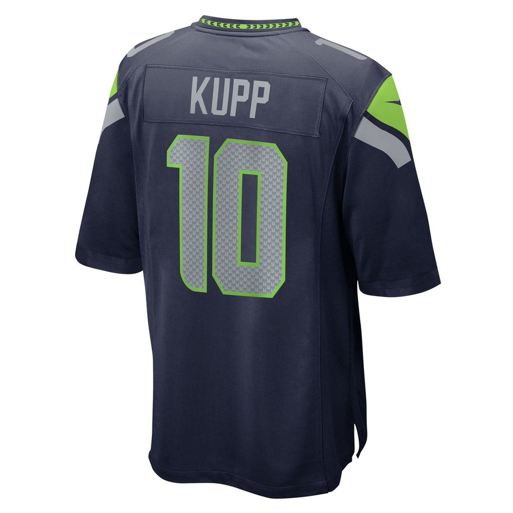 Seattle Seahawks Cooper Kupp College Navy Team Game Jersey