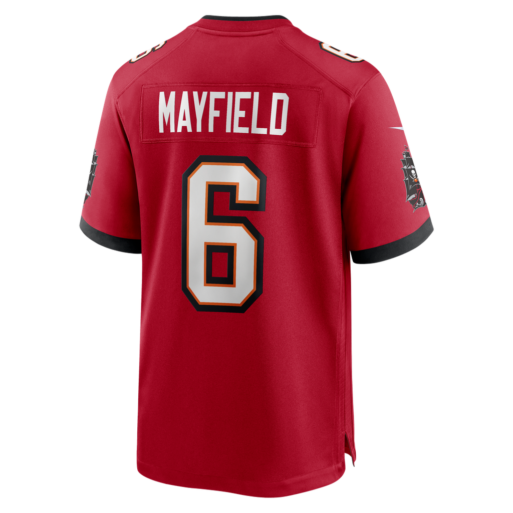 Tampa Bay Buccaneers Baker Mayfield Red Team Game Jersey