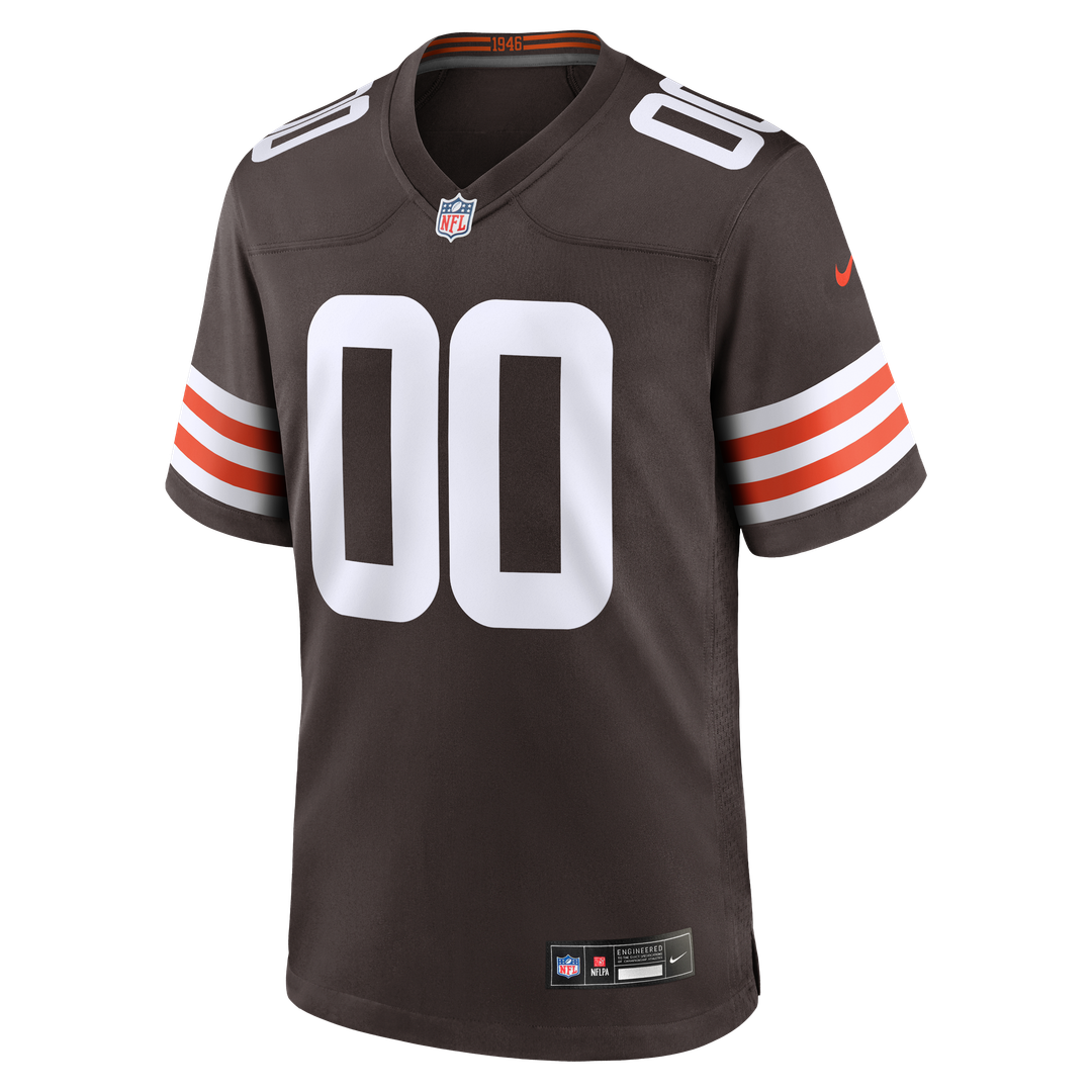 Cleveland Browns Carsen Ryan Brown Game Jersey
