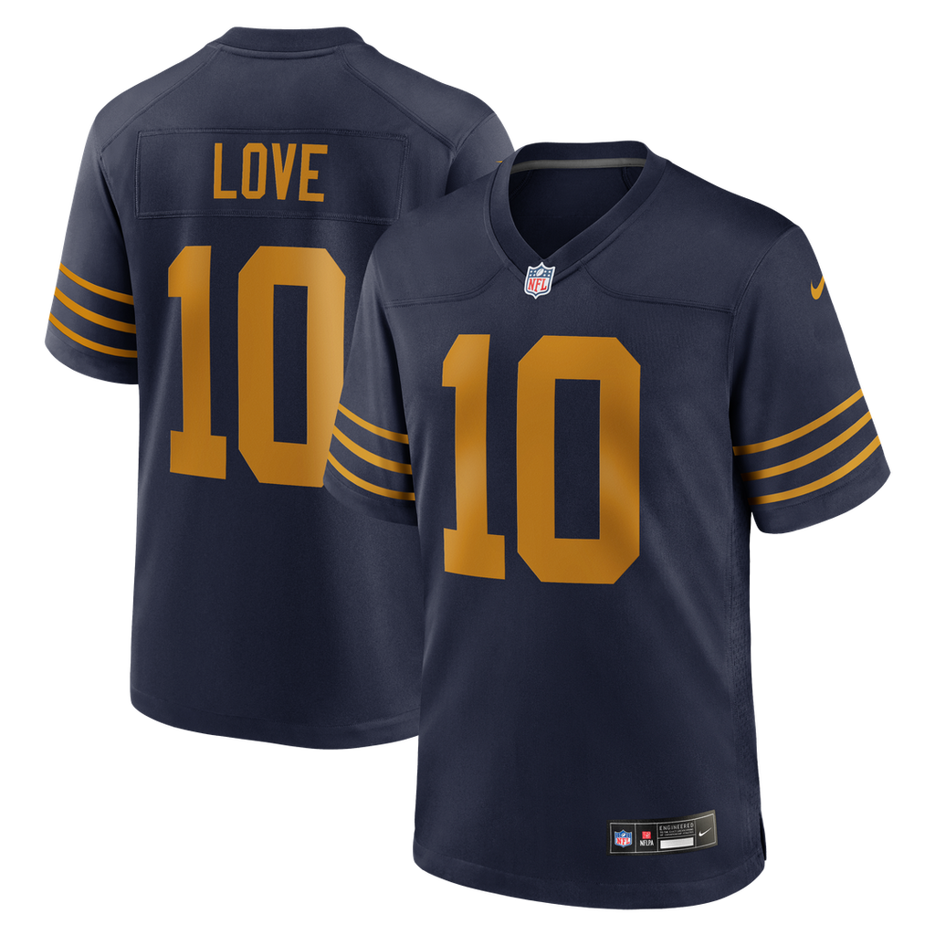 Green Bay Packers Jordan Love Navy The 1923 Classic Game Jersey