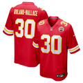 Kansas City Chiefs Chris Roland-Wallace Red Game Jersey