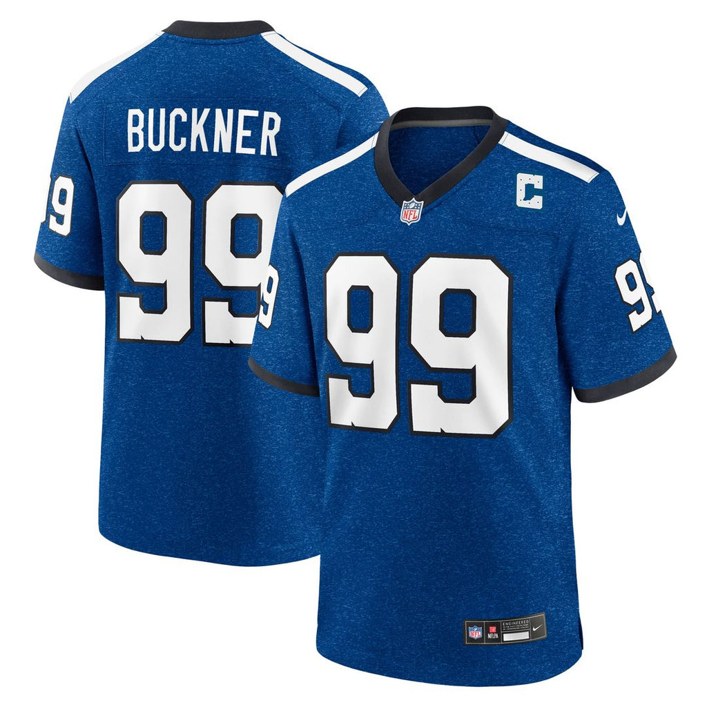 Indianapolis Colts DeForest Buckner Blue Alternate Game Jersey