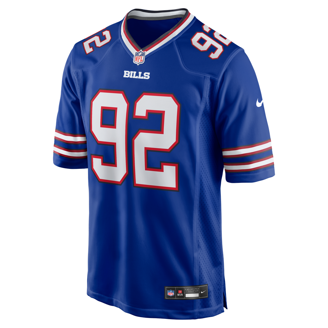 Buffalo Bills Zane Durant Royal Team Game Jersey