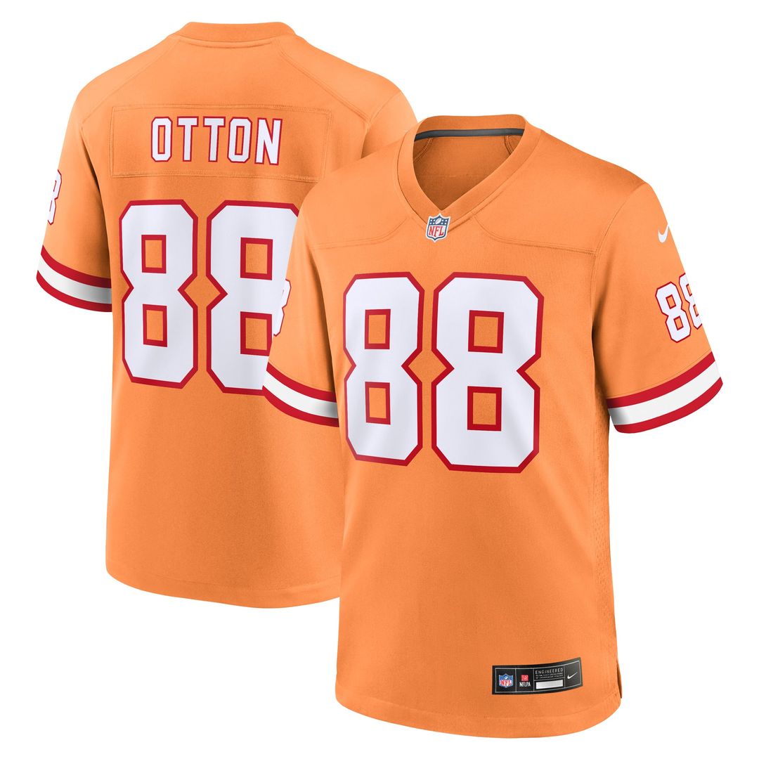 Tampa Bay Buccaneers Cade Otton Red Game Player Jersey