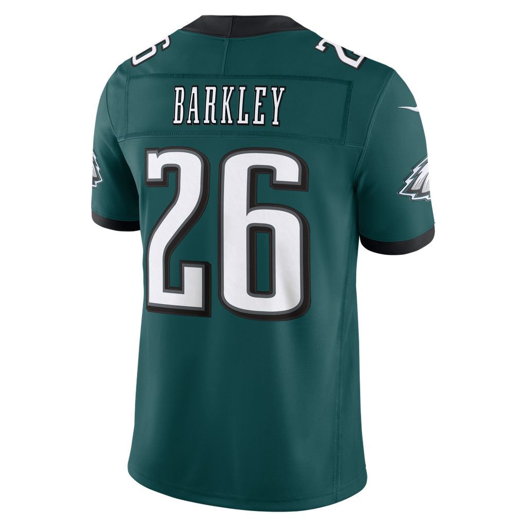 Philadelphia Eagles Saquon Barkley White Vapor F.U.S.E. Stitched Limited Jersey