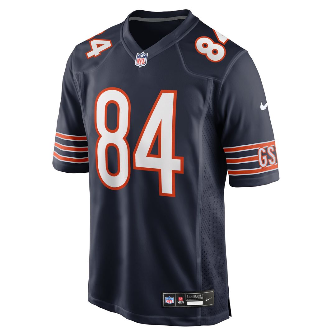 Chicago Bears Colston Loveland Navy Team Game Jersey