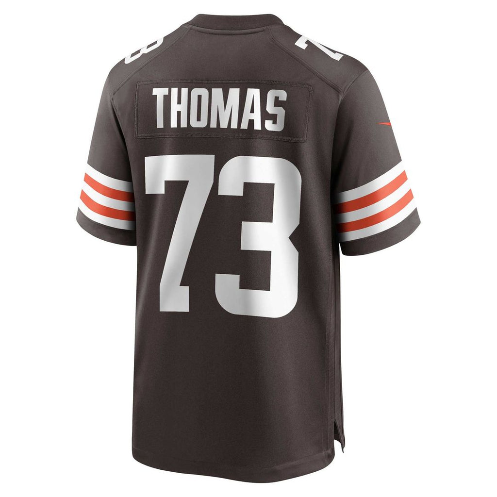 Cleveland Browns Joe Thomas Brown Retired Player Game Jersey