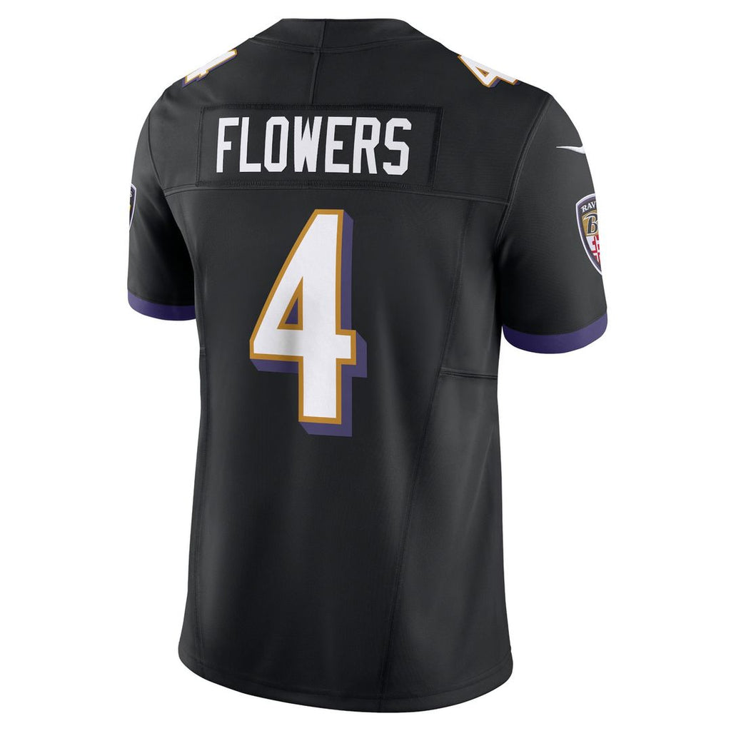 Baltimore Ravens Zay Flowers Purple Vapor F.U.S.E. Limited Jersey
