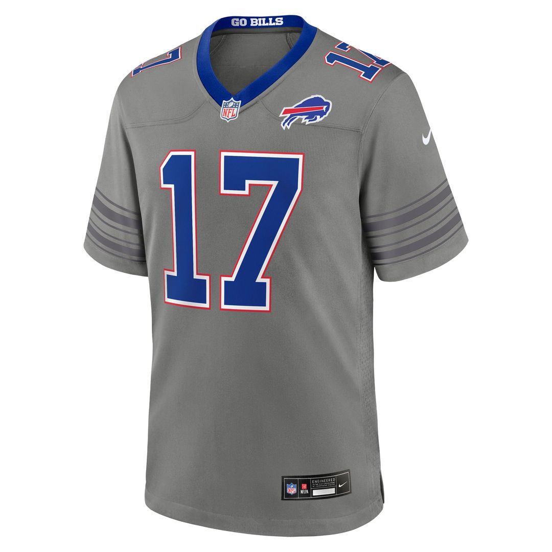 Buffalo Bills Josh Allen Red Alternate Game Jersey