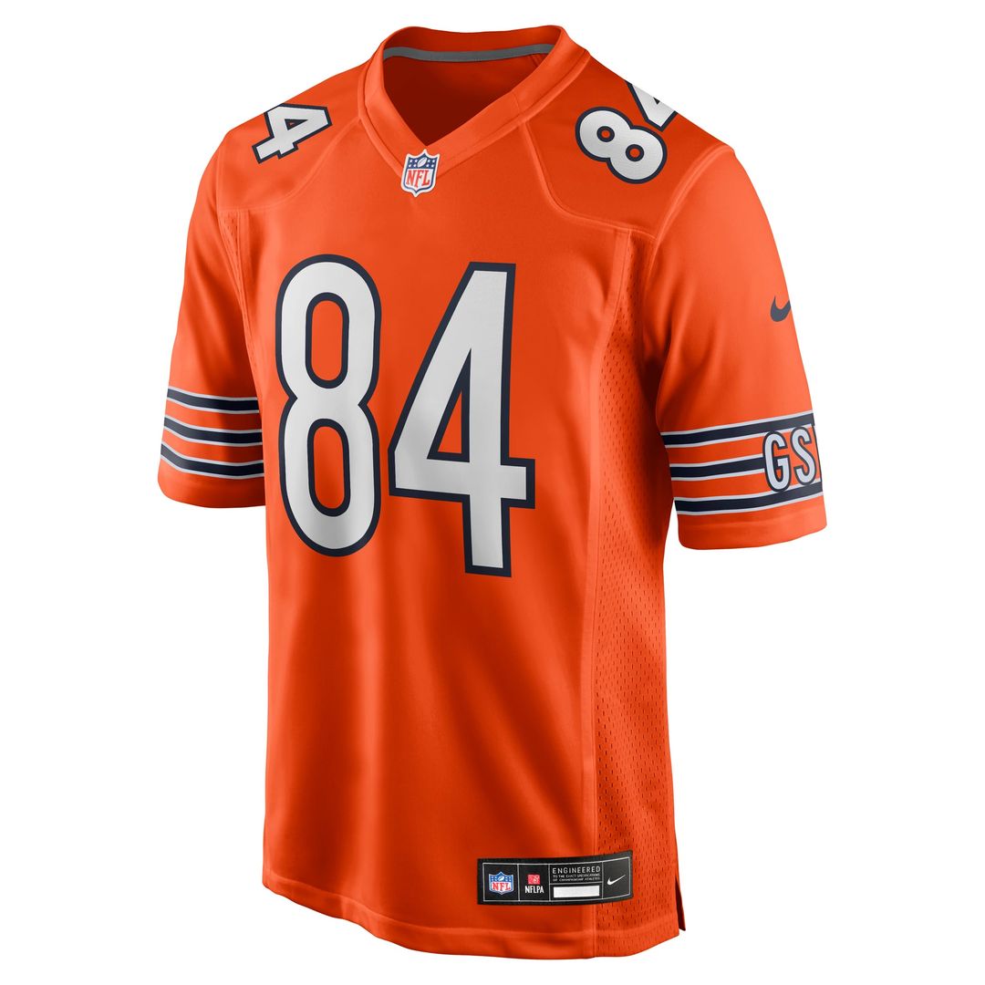 Chicago Bears Colston Loveland Orange Alternate Game Player Jersey