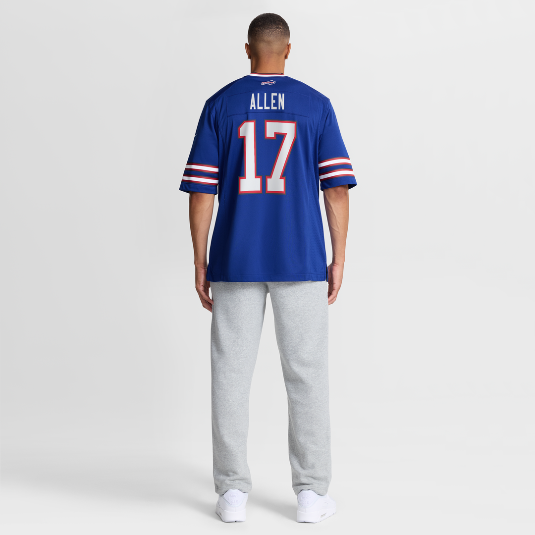 Buffalo Bills Josh Allen Royal Team Game Player Jersey