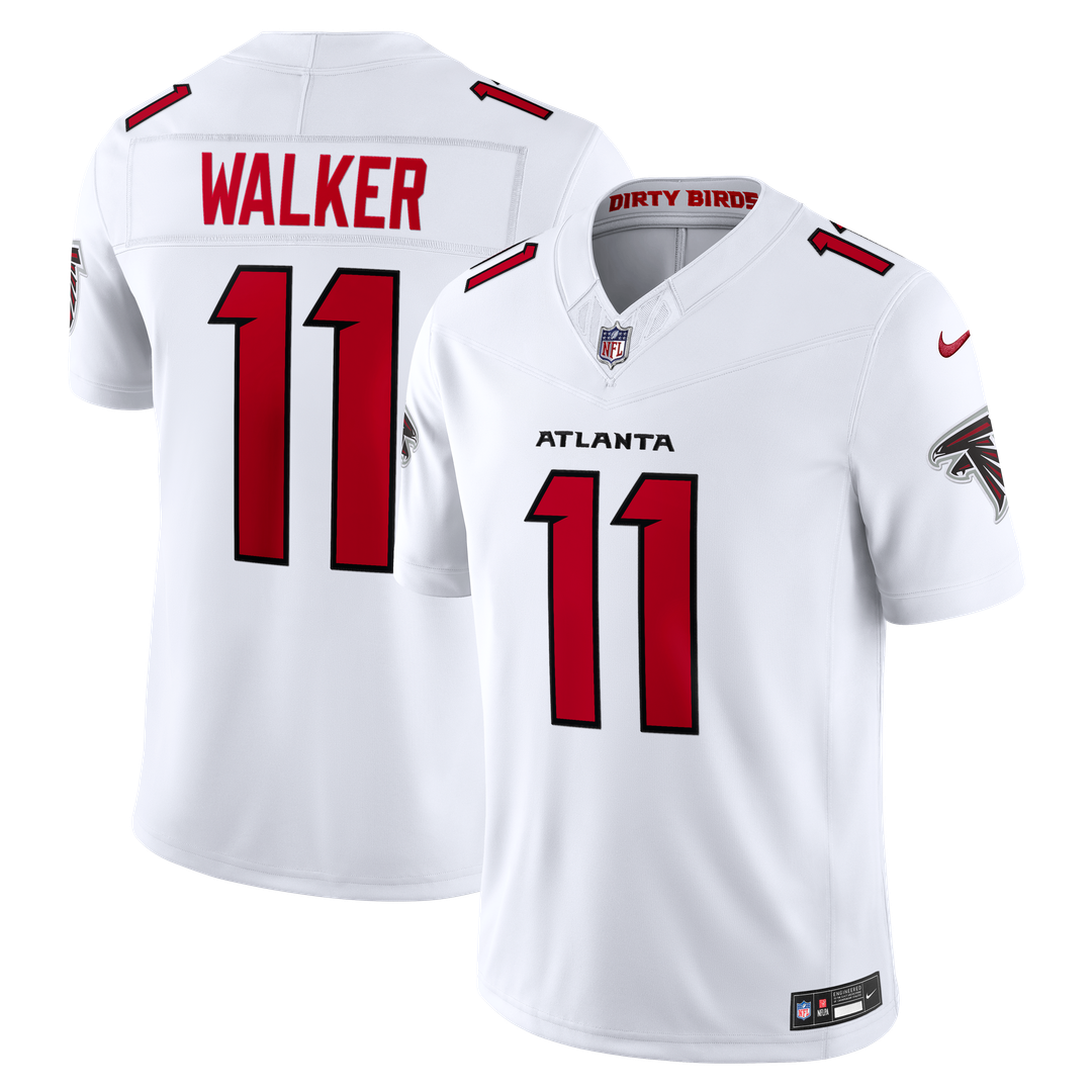Atlanta Falcons Jalon Walker Red Team Vapor F.U.S.E. Stitched Limited Jersey
