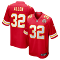 Kansas City Chiefs Marcus Allen Red Game Retired Player Jersey
