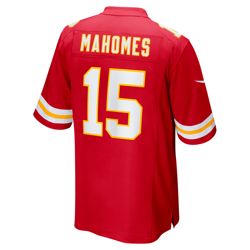 Kansas City Chiefs Patrick Mahomes Red Game Jersey