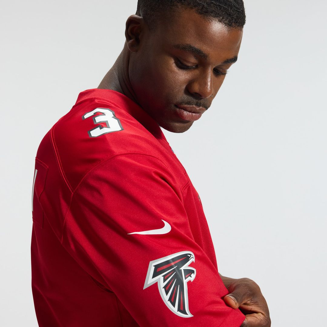 Atlanta Falcons Jessie Bates III Red Game Jersey