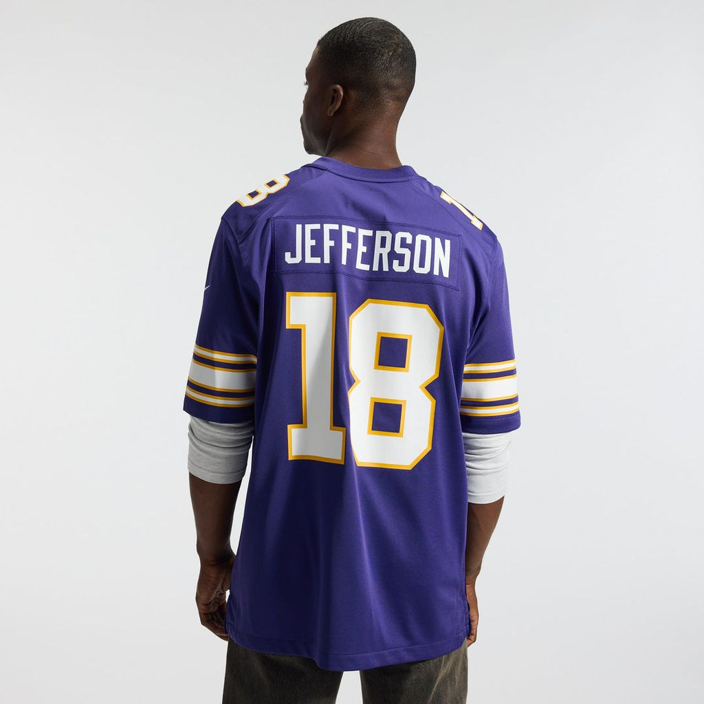 Minnesota Vikings Justin Jefferson Purple Classic Player Game Jersey
