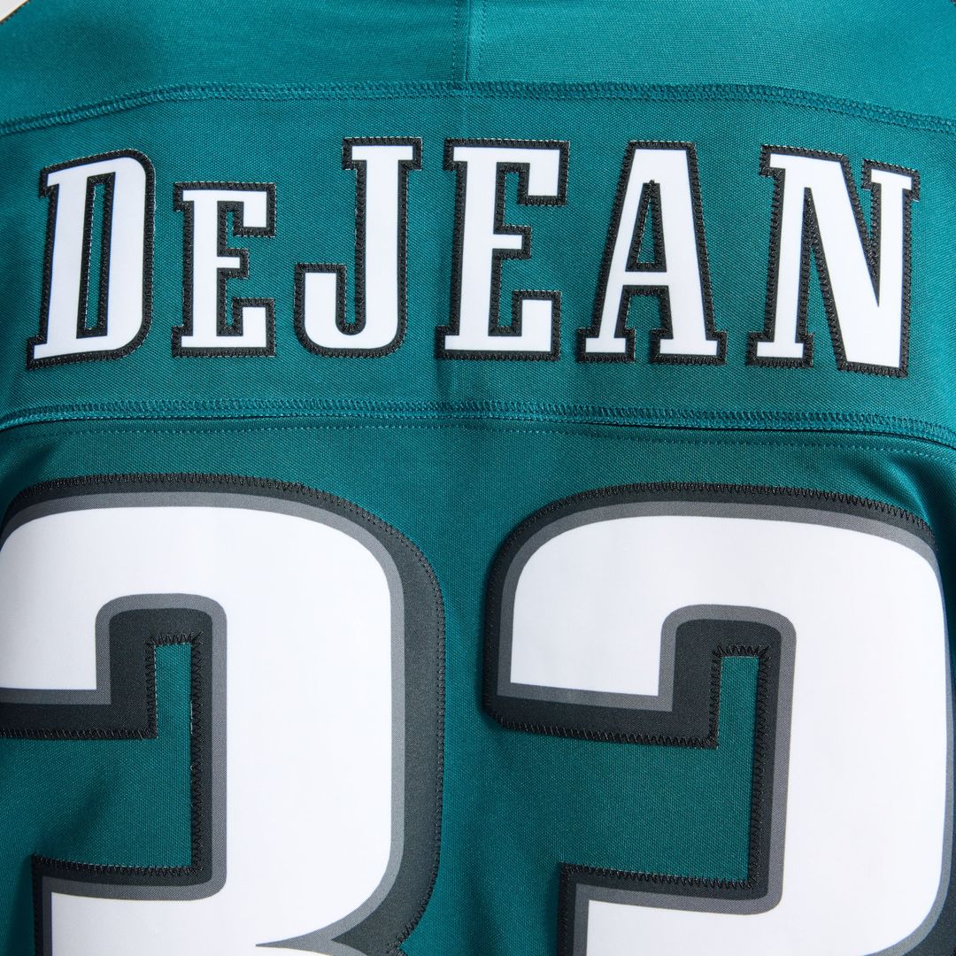 Philadelphia Eagles Cooper DeJean White Vapor F.U.S.E. Stitched Limited Jersey